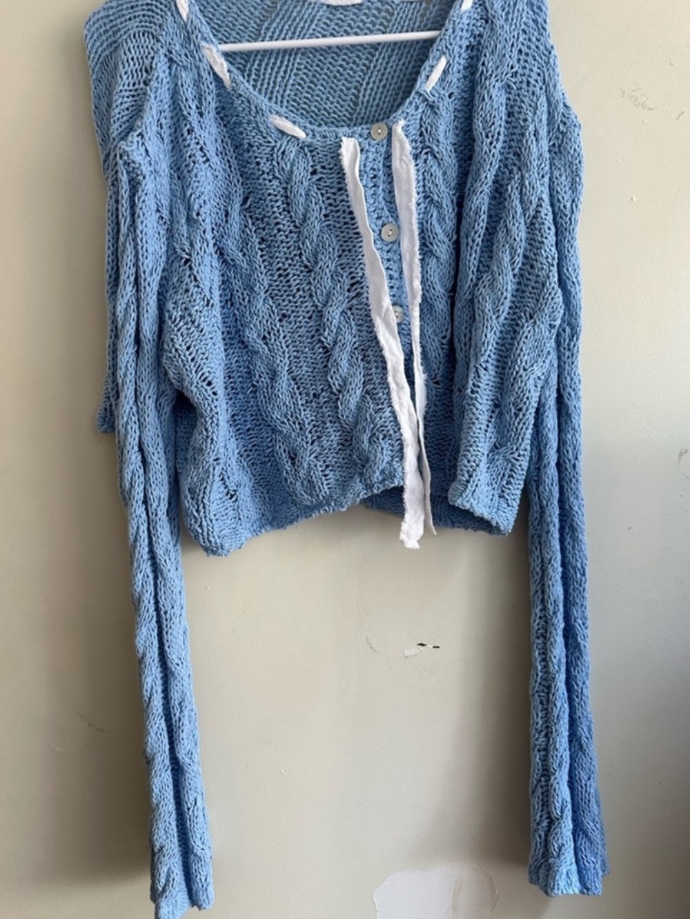 FREE PEOPLE ROBYN CARDI- - Picture 3 of 4